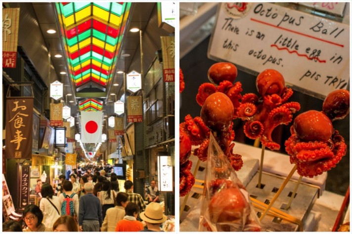 Kyoto Japan Nishiki Market Arcade