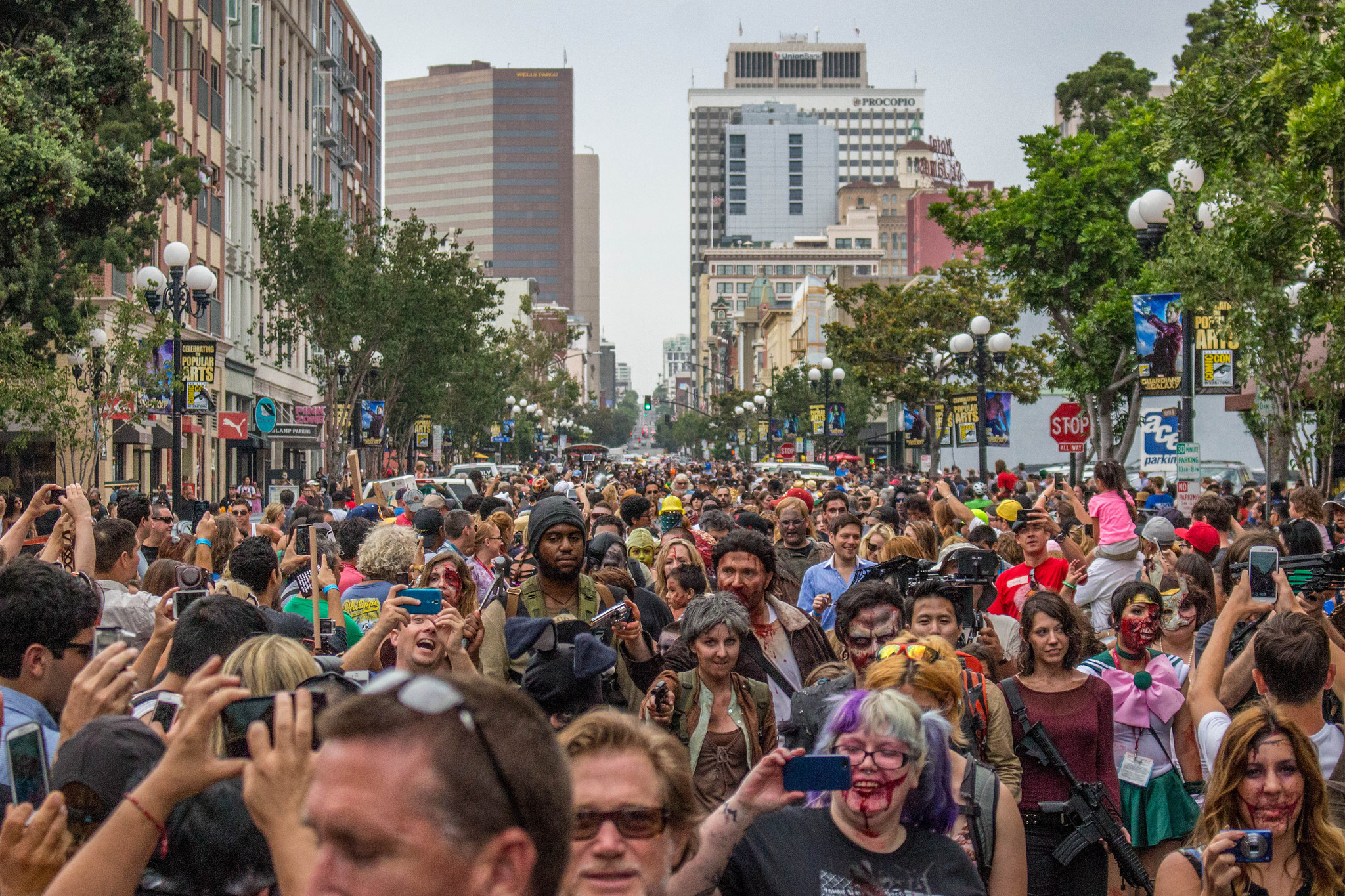 Zombie Walk San Diego Comic Con 2014