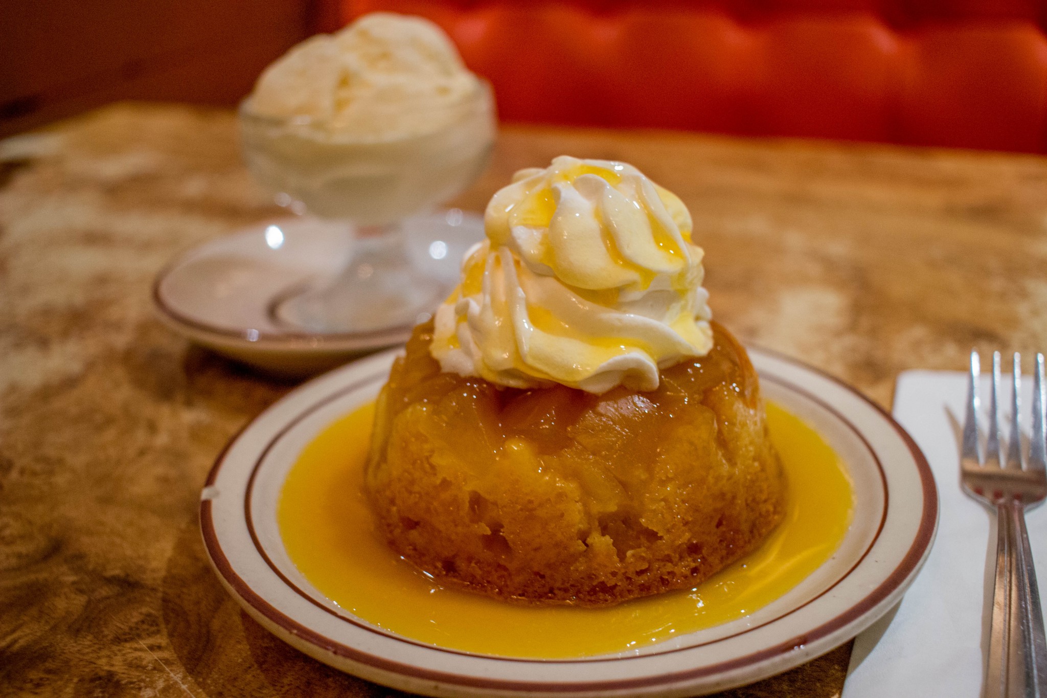 Pineapple upside down cake at Ken's house of pancakes in Hilo