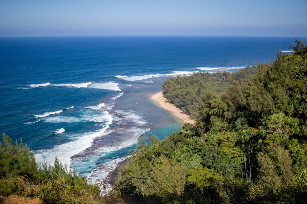 Kee Beach in Kauai