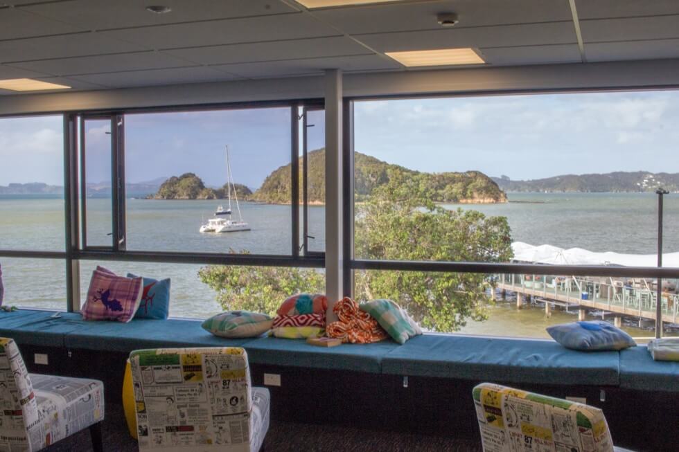 Haka Lodge Paihia Common Room View