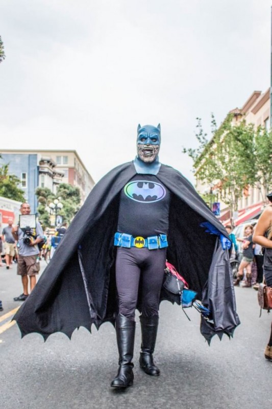 Silver Batman San Diego Comic Con 2014