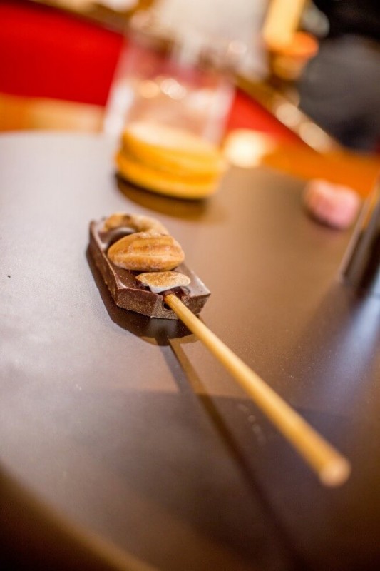 Chocolate Nuts on a stick at Kuuk Merida