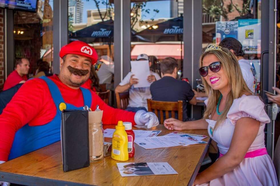 San Diego Comic Con 2015 Mario and the Princess