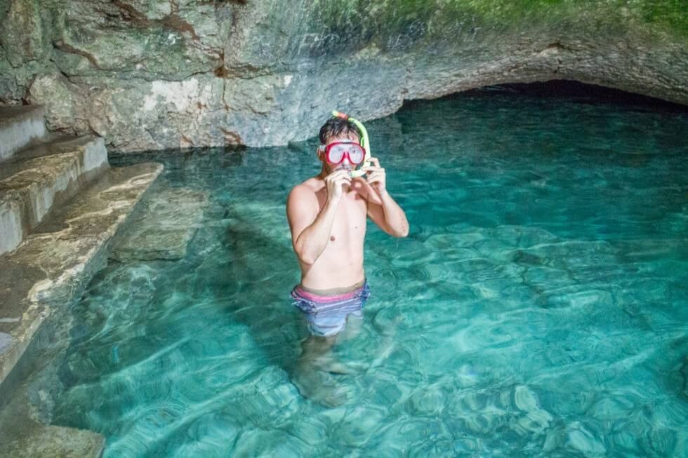 Snorkeling Cenotes Near Merida Sambula in Motul