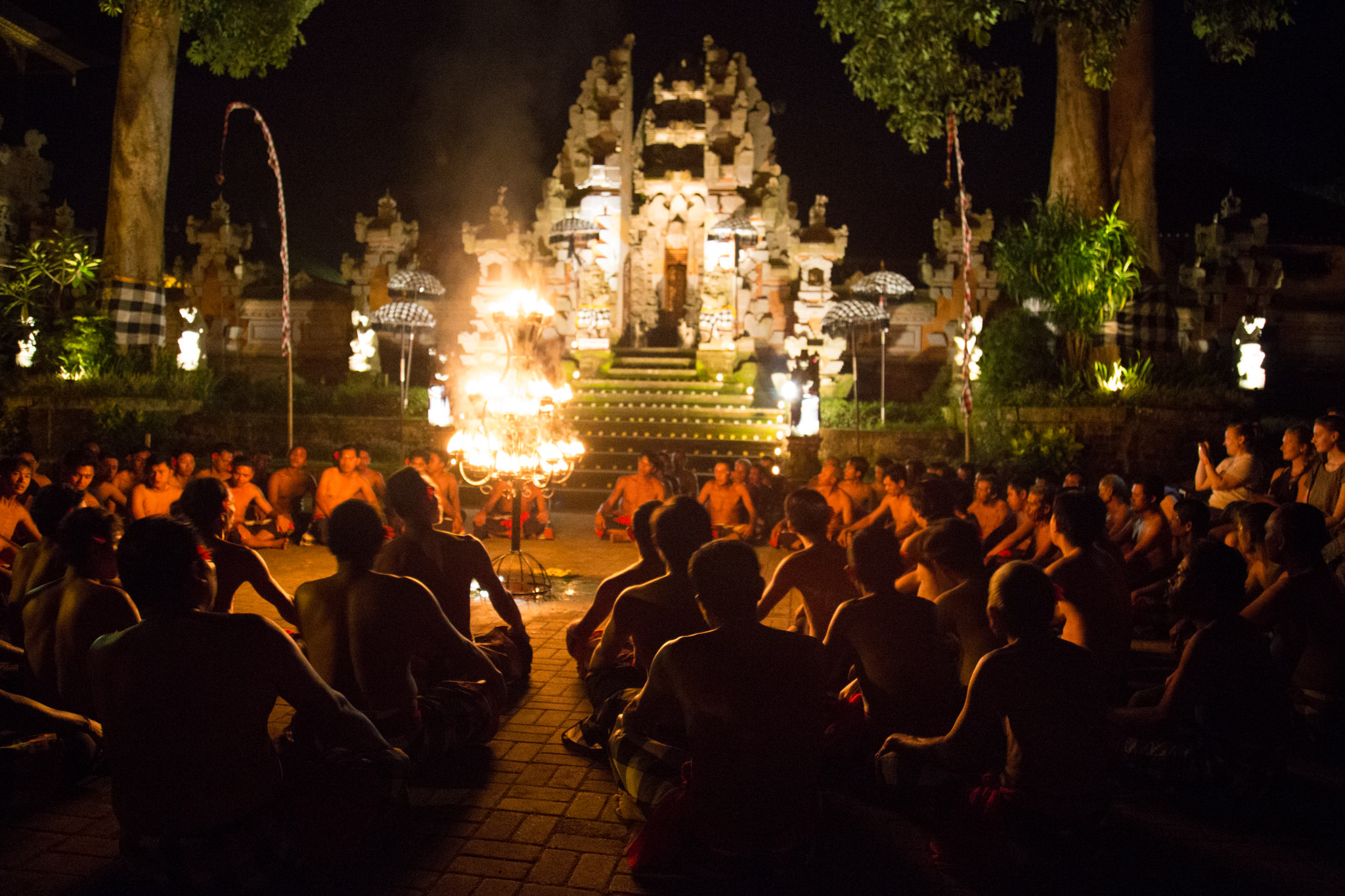 Kecak Fire Dance Performance Ubud Bali